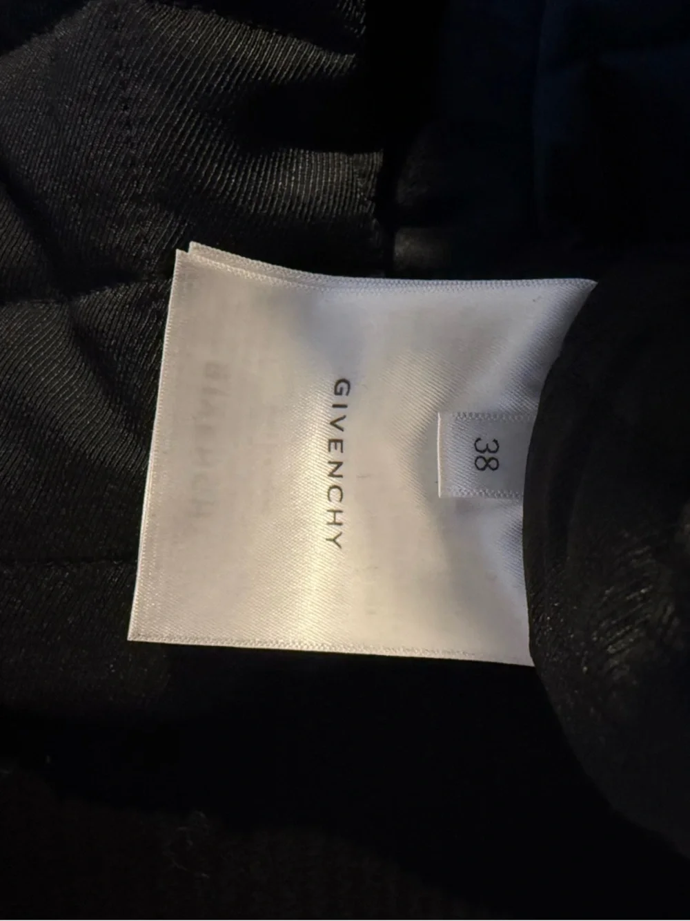 Givenchy Black & White Cropped Logo Bomber Jacket - Picture 7 of 8